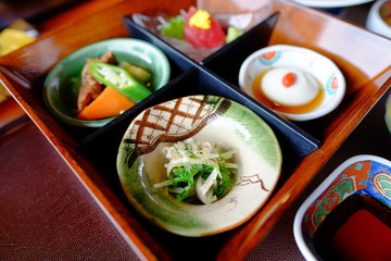 Delicious Japanese Okinawa Ryukyu style cuisine