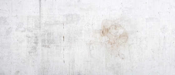 Texture of old white concrete wall for background