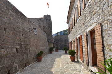 улица старинной крепости