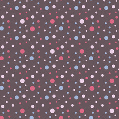 Vector background with polka dot