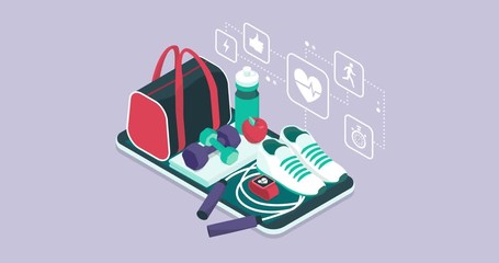 .Fitness, sports and workout app - Powered by Adobe