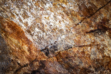 abstract color on the surface of mica