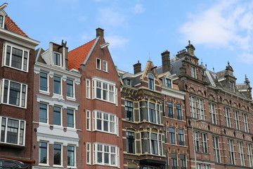 Fototapeta na wymiar Netherlands houses architecture