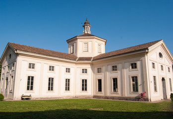 Architectural rigor late baroque of the Rotonda della Besana in Milan deconsecrated municipal...