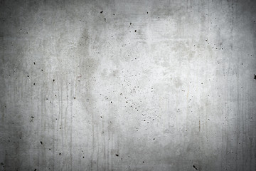 Texture of old gray concrete wall for background