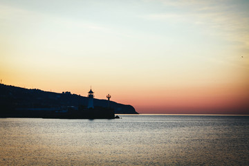 Obraz premium Yalta at sunrise