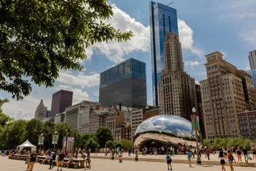 Foto op Plexiglas Chicago, Illinois, VS © Mike Hans Steffl