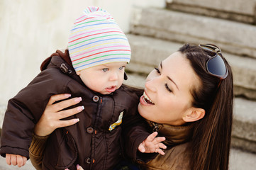 mother and baby son © Elena Stepanova