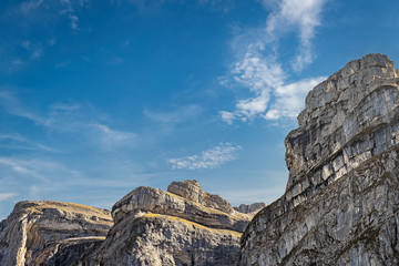 Walenstock mountains Switzerland