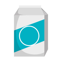 milk box pack icon vector illustration design