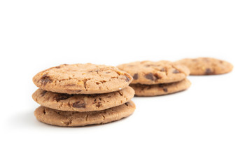 cookies isolated on white background.