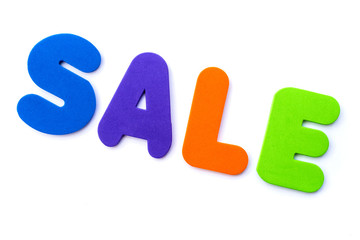 The word SALE