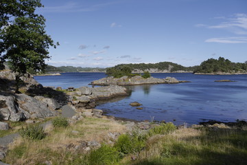 Obraz premium Schärenlandschaft Sürdnorwegen