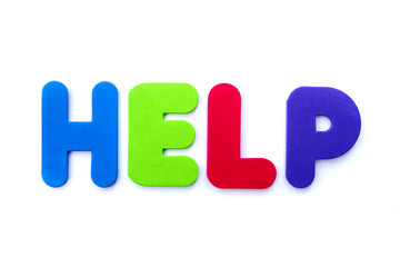The word HELP