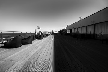 Beach Terrace Black & White