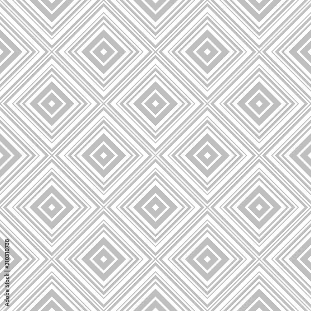 Poster vector seamless geometric pattern. checkered gray background