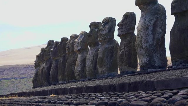 Rapa Nui Moai Statues of Chile, Easter Island