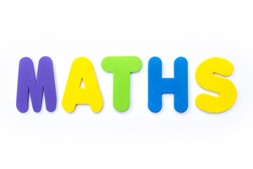 The word MATHS