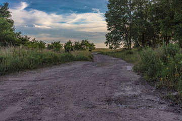 Dirt Road Leading to Adventure