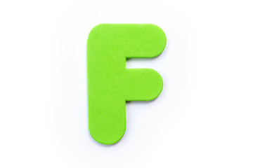 Green Letter F