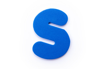 Blue Letter S