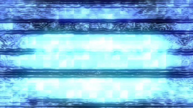 Futuristic data abstraction flickers and rolls (Loop).