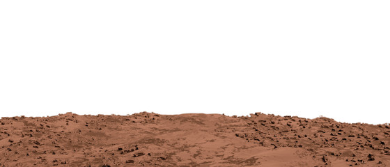 Obraz premium ziemia marsjańska