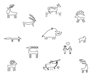 Рисунки на скалах