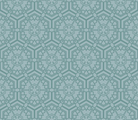 geometric seamless pattern. Vector illustration. For modern interior design, fashion textile print, wallpaper, decor panel