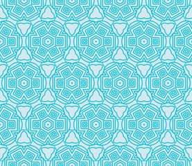 geometric seamless pattern. Vector illustration. For modern interior design, fashion textile print, wallpaper, decor panel