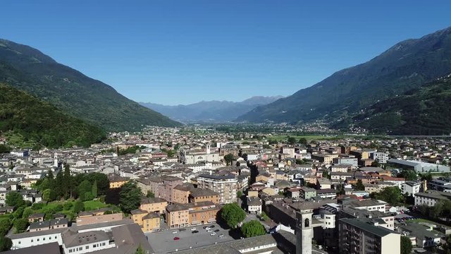 City of Bitto, Morbegno. Valtellina