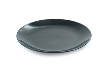 plate on white background.