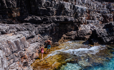 Couple Enjoying Summer Vacation
