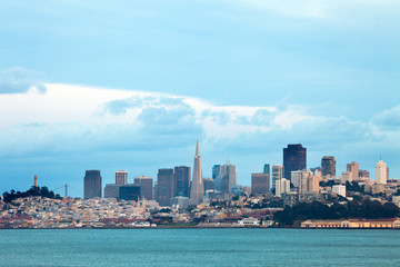 Fototapeta premium Panoramic view of San Francisco, California, USA
