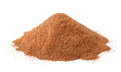 Pile of ground cinnamon