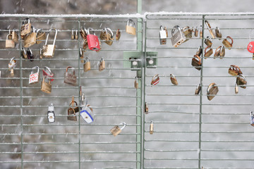 Love Locks, Chamonix, France