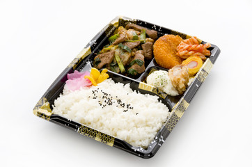 レバニラ炒め弁当