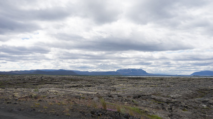 Landschaft im Gebiet um den Mývatn-See / Nord-Island