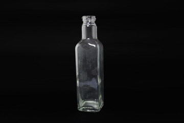 Obraz na płótnie Canvas glasses transparency bottle