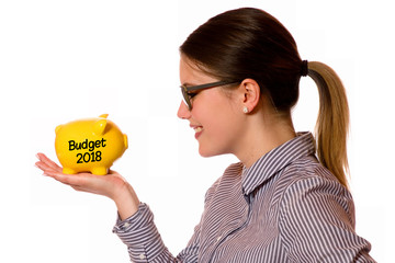 Budget 2018 - obrazy, fototapety, plakaty