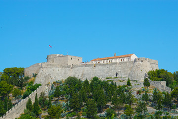Fototapeta premium Hvar fortress in Croatia