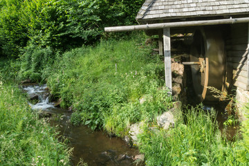 Sägemühle bei Gütenbach im Hochschwarzwald