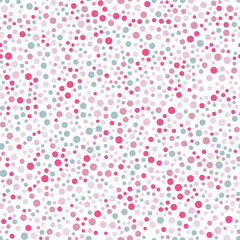 Colorful dots seamless backgound