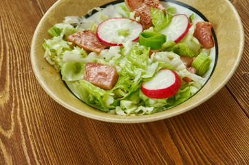 Warmer Speckkrautsalat