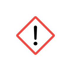 Danger icon sign