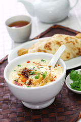 soy milk soup, taiwanese breakfast