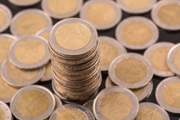euro coins
