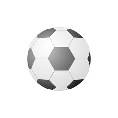 Fototapeta premium Football soccer ball sign
