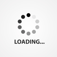 Loading bar icon set