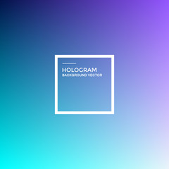 Obraz premium Vector background of hologram gradient, hologram pattern